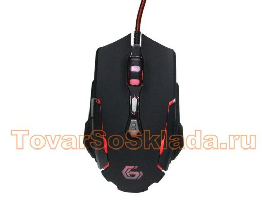 Мышь проводная GEMBIRD MG-600, игровая,USB, 5 кнопок+колесо-кн+кнопка огонь,код Survarium,3200 DPI
