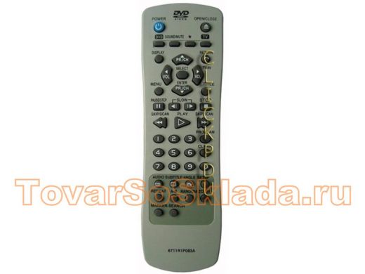 Телевиз. пульт  LG  6711R1P083A(0567) как ориг  6711R1P082A DVD plaer