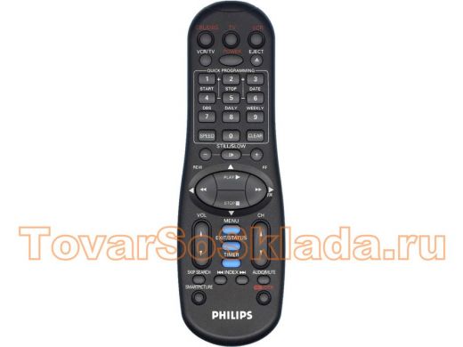 Телевиз. пульт  PHILIPS UR52EC1296 (004A) VCR/TV ориг.