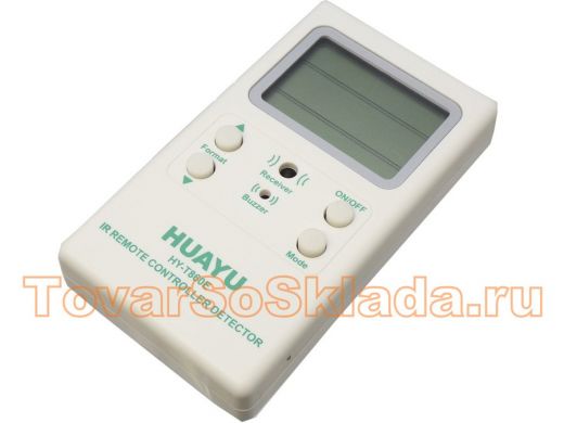 Huayu HY-T860E IR DETECTOR ик тестер с определением частоты некоторых пультов