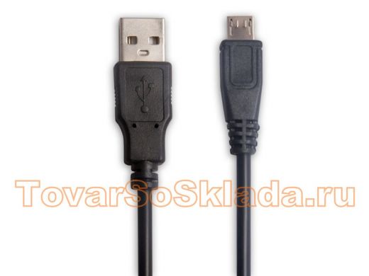 Кабель микро USB (AM/microBM)  1.5 м SP3084 USB 2.0,черный