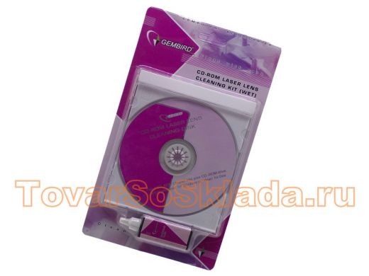 Чистящий набор для CD-ROM с жидкостью  CK-306