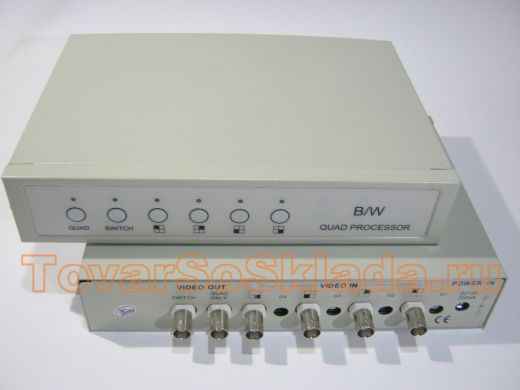 Видеоквадратор ч/б Video Processor 12V 200mA (без блока питания)