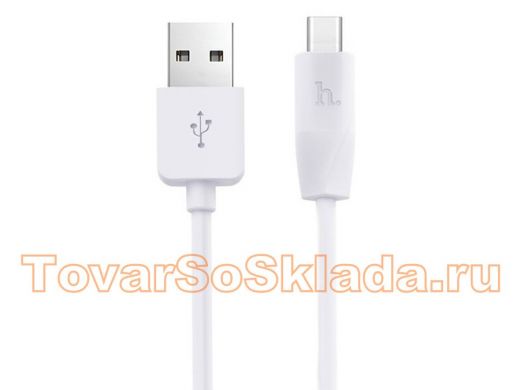 .Шнур USB / Type-C HOCO X 37 2.4A  (TYPE C) 1м белый