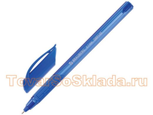 Ручка шариковая масляная с грипом BRAUBERG Extra Glide GT Tone, СИНЯЯ, 0,7мм, линия 0,35мм