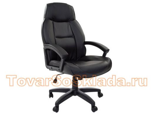 Кресло офисное BRABIX Formula EX-537, экокожа, черное