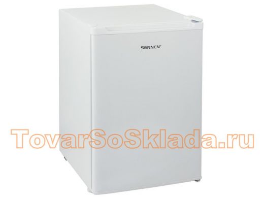 Холодильник SONNEN DF-1-08, однокамерный, объем 70л, морозильная камера 4л, 44х51х64см, белый