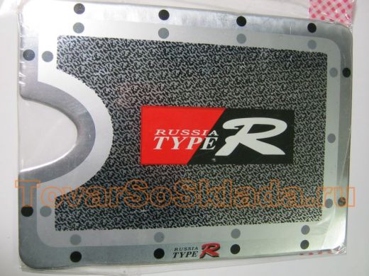 Наклейка на крышку бака ВАЗ 09-099 (15х20,5см)
