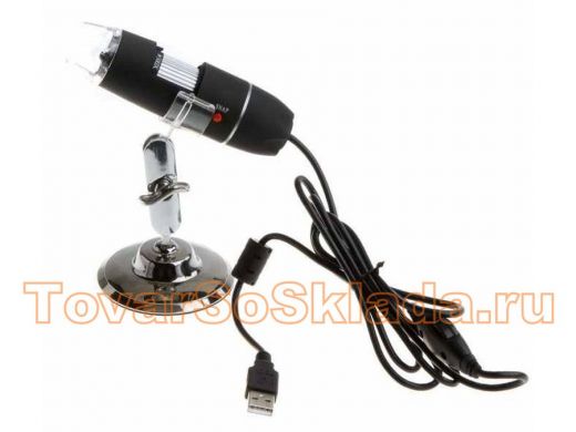 Цифровой Микроскоп50-500x, подключение к ПК по USB