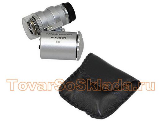 Минимикроскоп MG9882 60х с подсветкой