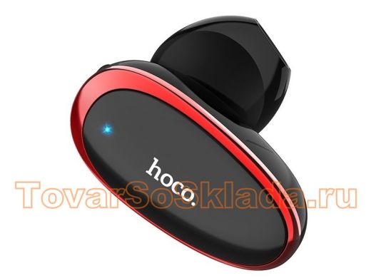 Bluetooth наушники с микрофоном (гарнитура)  HOCO E46 Красная