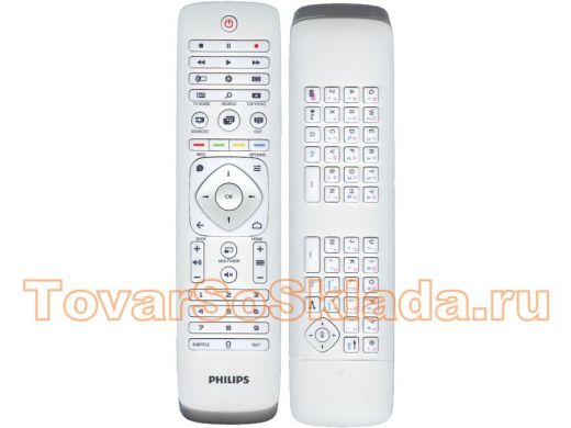 Телевиз. пульт  PHILIPS 398GF10WEPH01T (996595006119)(50PFT6510/60)двухсторонний белый