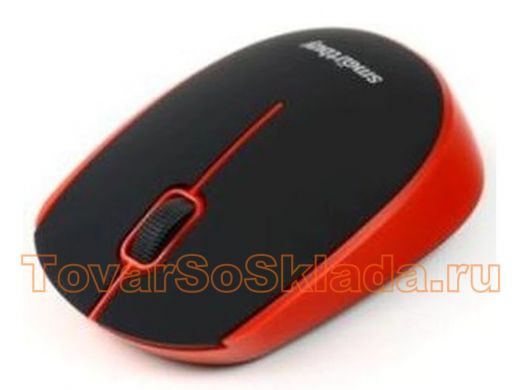Мышь беспроводная Smartbuy ONE 368AG черно-красная