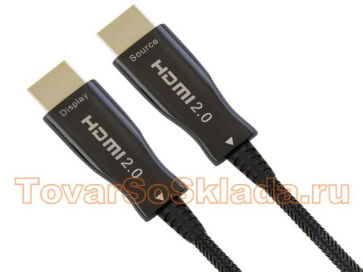 Шнур  HDMI / HDMI 80м  Cablexpert AOC Premium Series активный оптич. кабель HDMI, 80м, v2.0,19M/19M