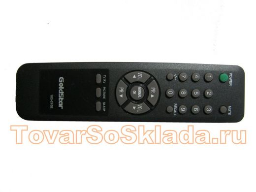 Телевиз. пульт  GoldStar  105-210E TV