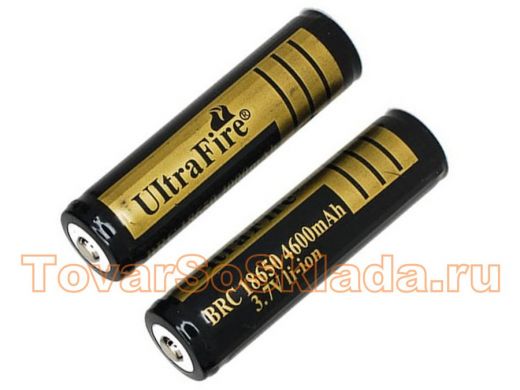 Аккумулятор UltraFire 18650 (4600mA, 3,7В)