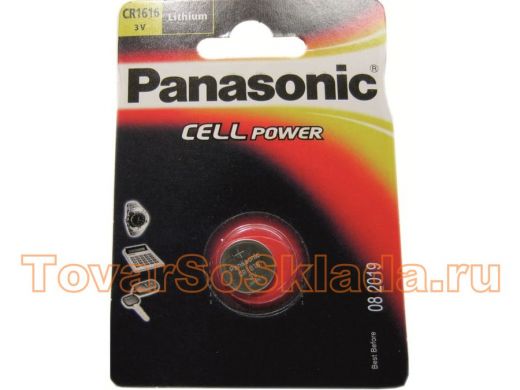 Элемент питания CR 1616  Panasonic Power Cells
