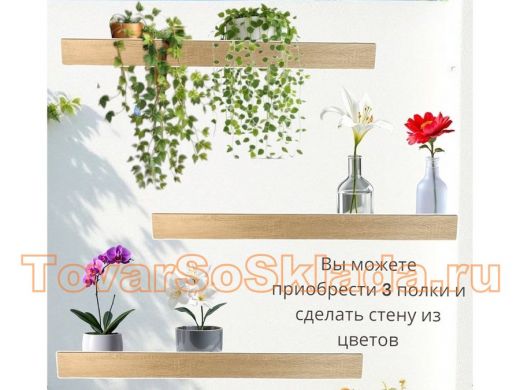 . Полки для цветов 