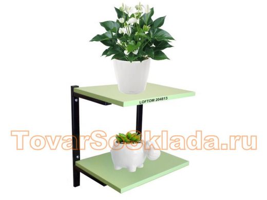 . Полки для цветов настенные