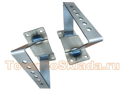 .  Для прожекторов. Кронштейны на трубу квадратную 40х40мм. Для двух прожекторов.