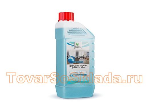 Нейтральное средство для мытья пола 1 л. Clean&Green CG8030