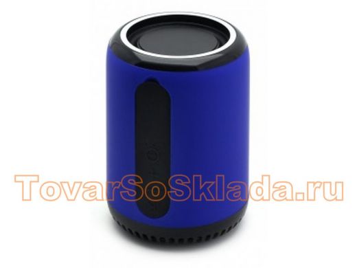 Колонка SH SLC-061, Bluetooth, MicroSD, FM, с карабином, синяя