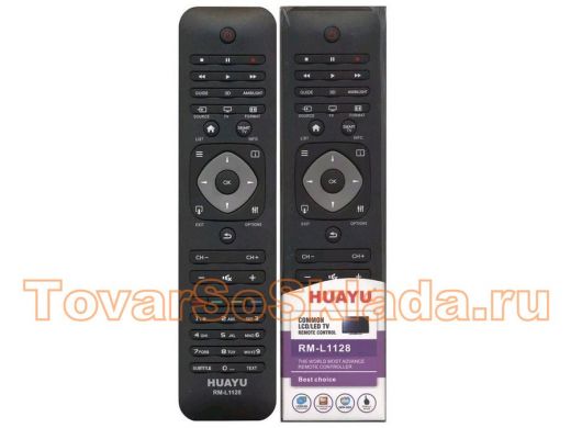 Телевиз. пульт HUAYU (for PHILIPS) RM-L1128 (LCD)