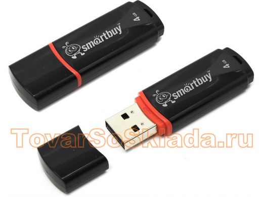 Накопитель USB  16GB  Smartbuy Crown Black