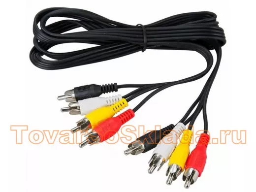 Тюльпан RCA х 4 / Тюльпан RCA х 4 (4 тюльпана / 4 тюльпана)