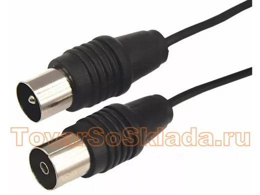 ТВ штекер / ТВ гнездо (ВЧ шнуры, антенные удлинители)