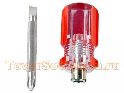 Отвертки двусторонние универсальные (крестовой и прямой шлиц)