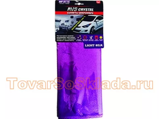 Салфетки микрофибра AVS CRYSTAL