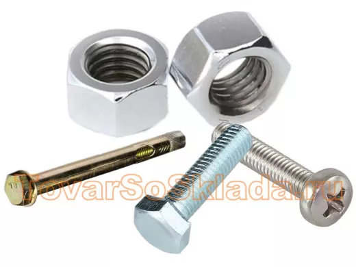 Крепёж (винты, болты, гайки, саморезы, анкера, шурупы, стяжки ...)