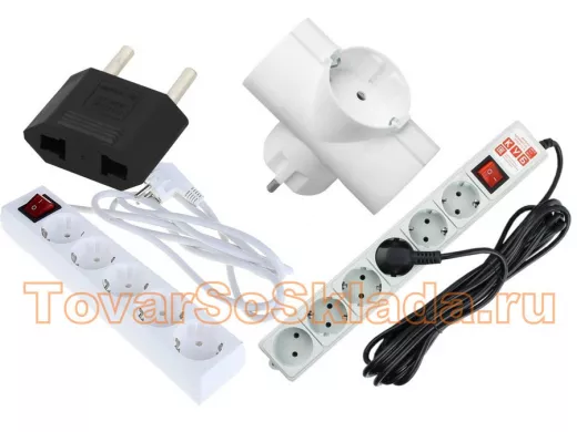 Электротехника (розетки, выключатели, автоматы, удлинители, фильтры...)