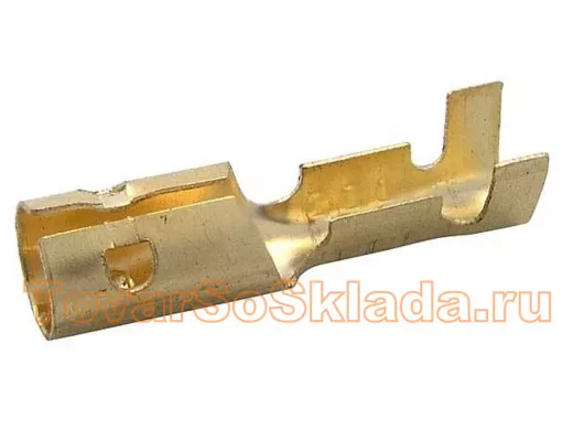 Клеммы тип B круглые штекерные неизолированные