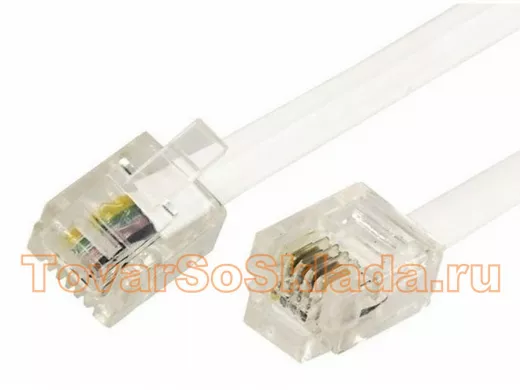 6P4C / 6P4C (телефонные шнуры)