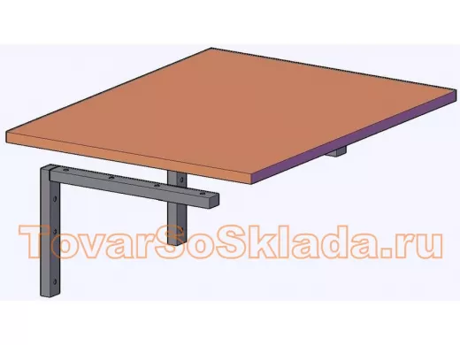 . Для столов, полок, раковин настенный. Кронштейны 