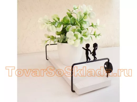 . Полки стильные глубина 10 см для сувениров 