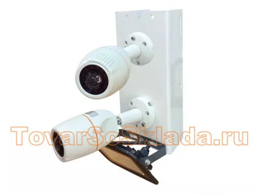 .  Для видеокамер. Кронштейны на столб  двухместные 