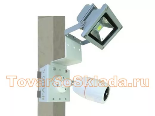 .  Для видеокамер. Кронштейны на столб  одноместные 