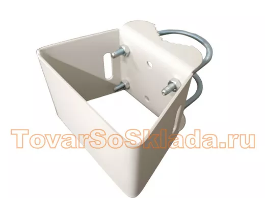 .  Для прожекторов. Кронштейны на трубу круглую от 15 до 51мм или железобетонный столб, без отв.