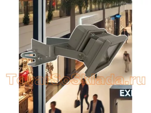 .  Для прожекторов. Кронштейны на трубу круглую от 15 до 51мм. С шестью отверстиями.