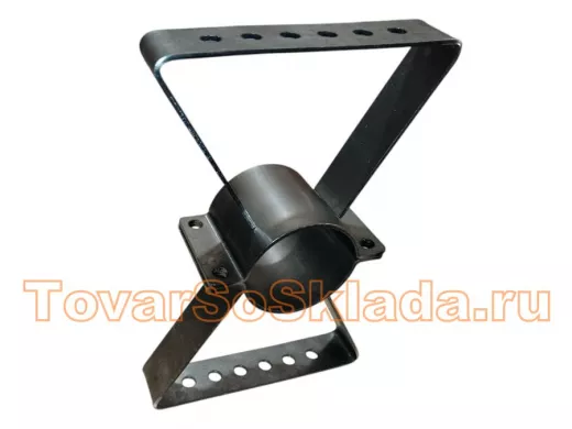 .  Для прожекторов. Кронштейны на трубу круглую 50мм широкие для двух прожекторов.