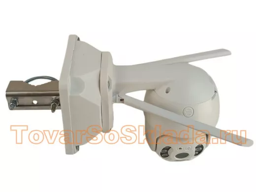 .  Для видеокамер. Кронштейны на трубу от 15 до 51мм для прожекторов, коробок. С шестью отверстиями.