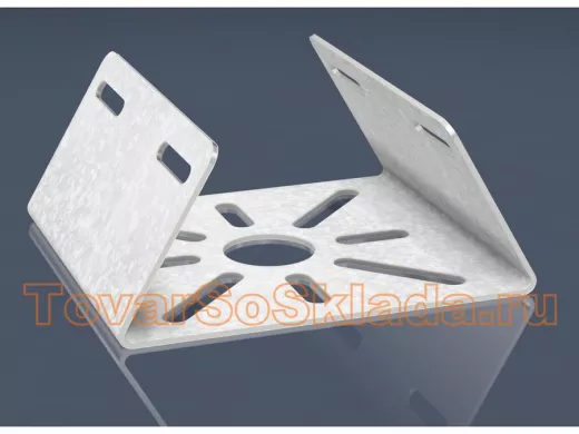 .  Для видеокамер. Кронштейны на столб  одноместные  оцинкованные 