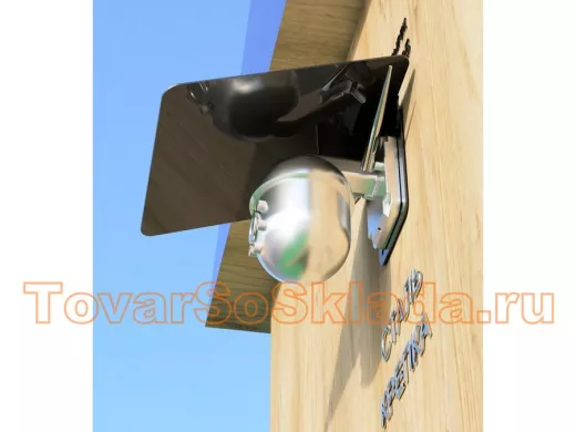 .  Для видеокамер. Козырьки защитные от дождя, снега и солнца. С пластиной к стене, разборный, тип 2