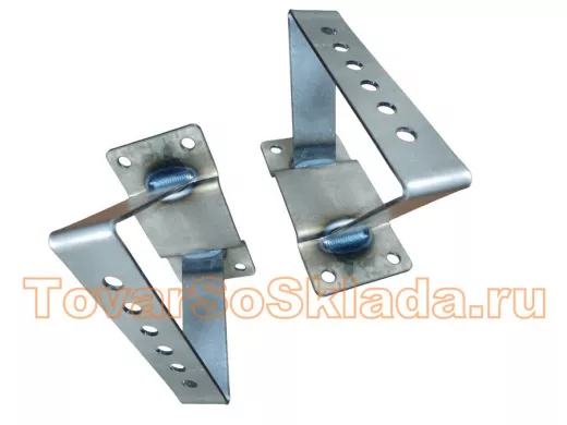 .  Для прожекторов. Кронштейны на трубу квадратную 40х40мм. Для двух прожекторов.