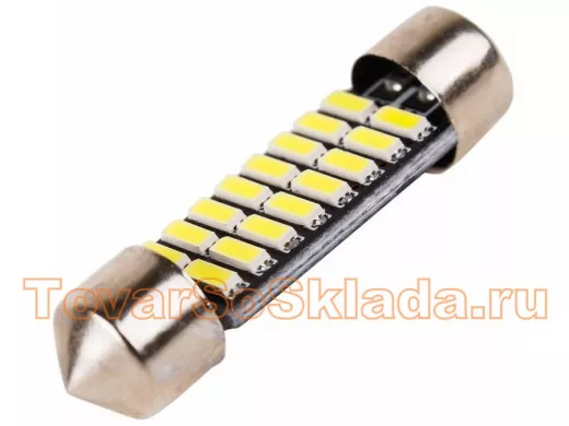 T11 (SV8,5) цоколь лампа автомобильная светодиодная LED