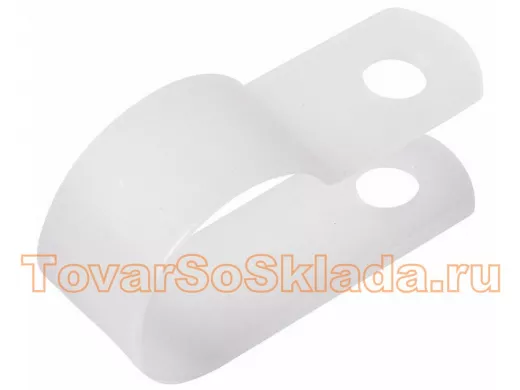 Скобы под винт пластиковые