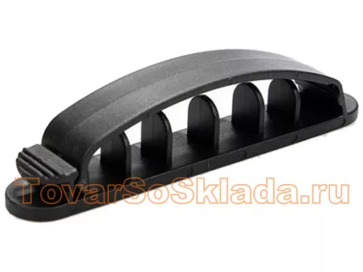 Крепеж для кабеля на липучке с защёлкой